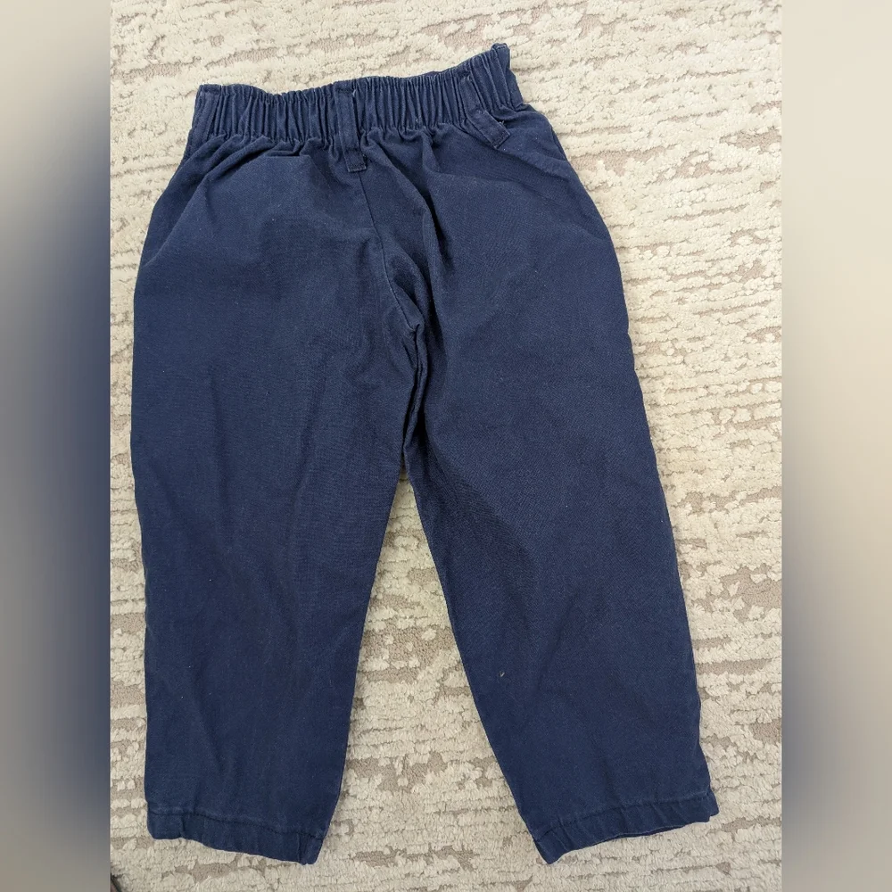 Vtg Snoopy Navy Kids Pants, Size 3T, Made In USA